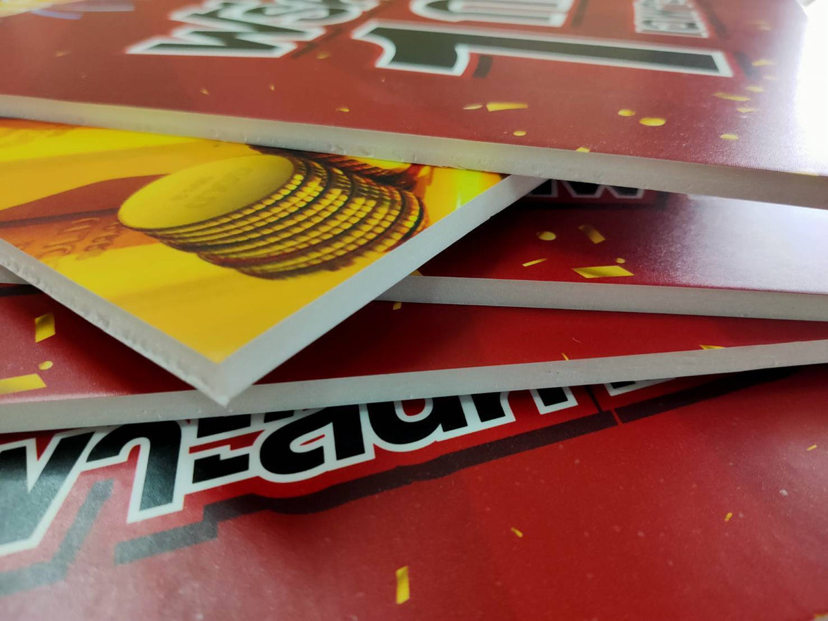 ป้ายโฟมบอร์ด Foamboard น้ำหนักเบา พิมพ์คมชัด เหมาะสำหรับงานอีเวนต์ นิทรรศการ งานโฆษณา และงานประชาสัมพันธ์