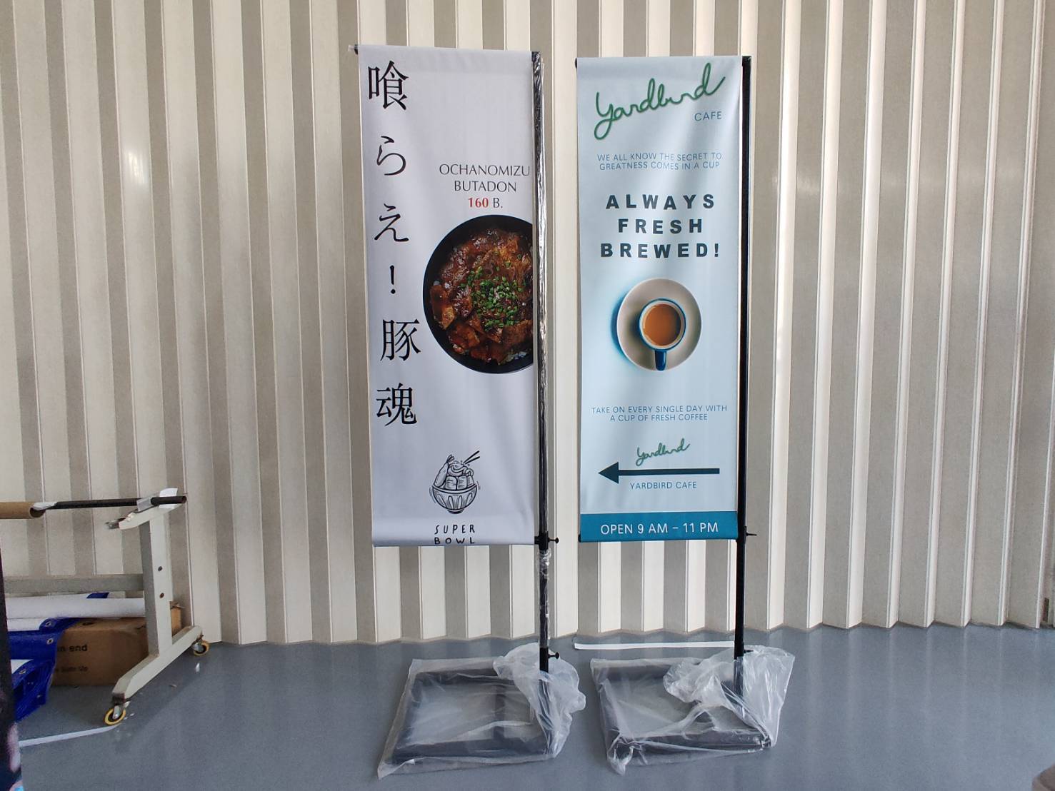 ป้ายธงญี่ปุ่น J Flag ราคาถูก ป้ายตั้งหน้าร้าน