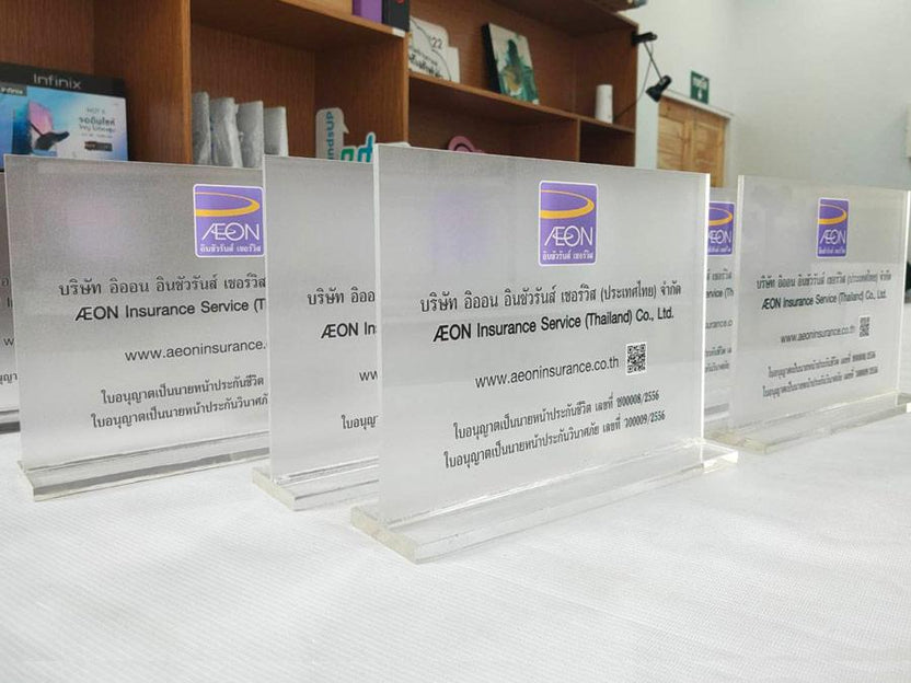 พิมพ์สกรีนยูวี รับสกรีนโลโก้ Print UV Inkjet งานพิมพ์คมชัด ทนทาน เหมาะสำหรับวัสดุหลากหลาย เช่น ไม้ โลหะ และอะคริลิค