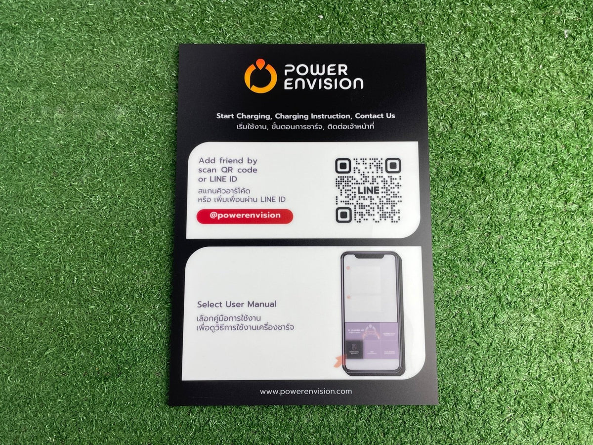 ป้ายคำแนะนำ ตัวอักษรคมชัด อ่านง่าย เหมาะสำหรับอาคาร โรงงาน และสถานที่ราชการ