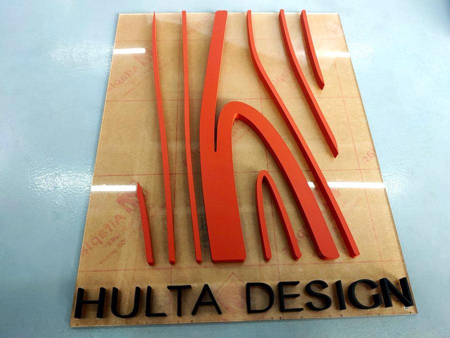 ป้ายอะคริลิกตัวนูนทำสี อะคริลิกไดคัท Acrylic ป้ายโลโก้ ป้ายชื่อ ป้ายบริษัท