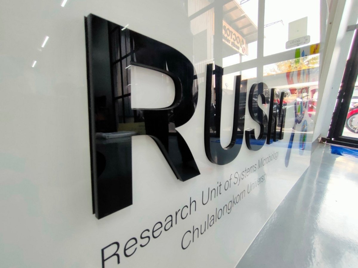 ป้ายโลโก้ Logo บริษัท ป้ายพลาสติก อะคริลิคไล่สี ป้ายตัวอักษรตกแต่งผนัง ป้ายตกแต่งออฟฟิศ โลโก้ภายใน