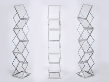 ชั้นวางโบรชัวร์ (Brochure Stand)