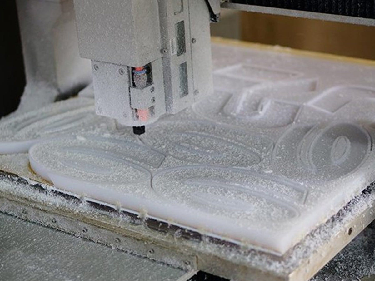 ตัดแผ่นอะคริลิก งานตัดฉลุ CNC กล่องป้องกันโควิด19 อะคริลิกไดคัทตัดฉลุลาย งานตัดฉลุลาย