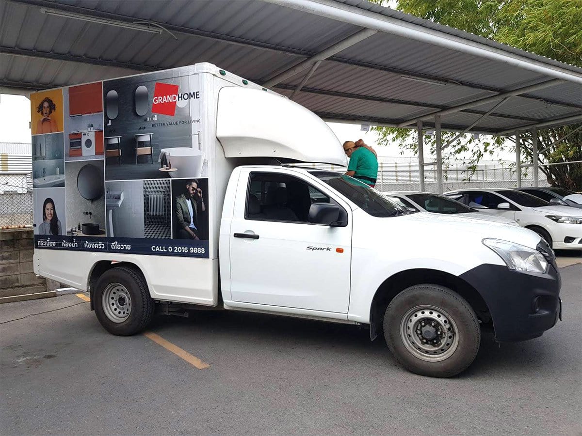 Car wrap sticker ติดตั้งเรียบ เนียน สวยงาม ตามมาตรฐานงานมืออาชีพ