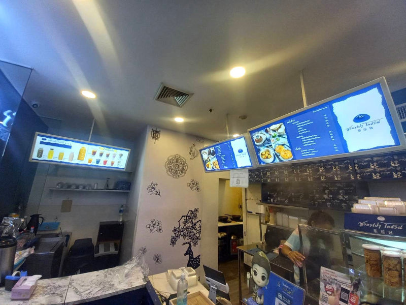 ป้ายเพดาน แขวนจากเพดาน น้ำหนักเบา พิมพ์คมชัด เหมาะสำหรับห้างสรรพสินค้า ร้านค้า และงานอีเวนต์