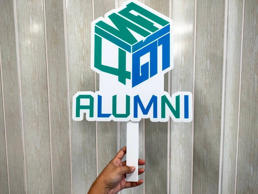 ป้ายถือ ป้ายมอบรางวัล ป้ายฟิวเจอร์บอร์ด reward แจกวอยเชอร์ ป้าย gift voucher