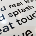 สติ๊กเกอร์ติดกระจก ทึบแสง กันแดด และโปร่งแสง พิมพ์คมชัด ช่วยลดแสงแดด เพิ่มความเป็นส่วนตัว เหมาะสำหรับอาคารและร้านค้า