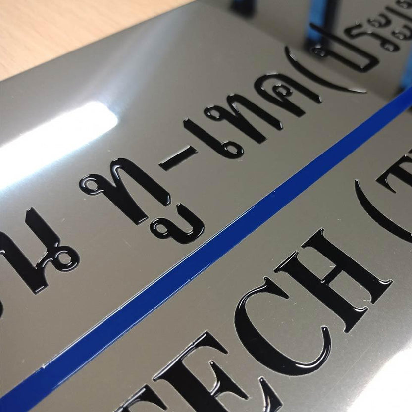 ป้ายตัวอักษรสแตนเลส Stainless Steel Letter Signage หรูหรา แข็งแรง ทนทาน เหมาะสำหรับป้ายบริษัท อาคาร และงานตกแต่ง