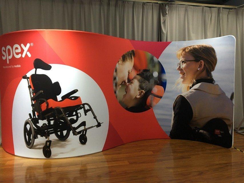 แบ็คดรอปผ้า สำเร็จรูป Fabric Backdrop Wall B แบคดรอปผ้า โค้ง