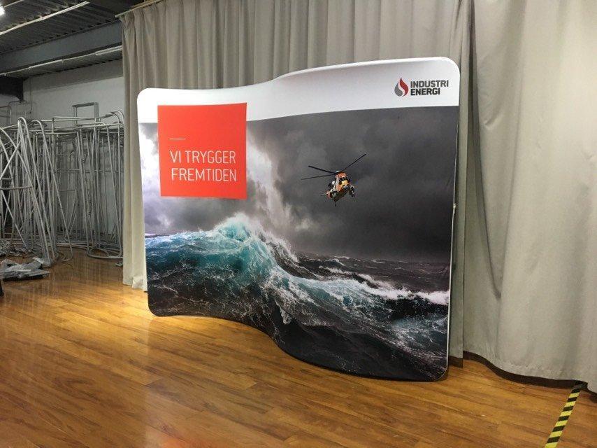 แบ็คดรอปผ้า สำเร็จรูป Fabric Backdrop Popular Wall A  แบคดรอปผ้า โค้ง