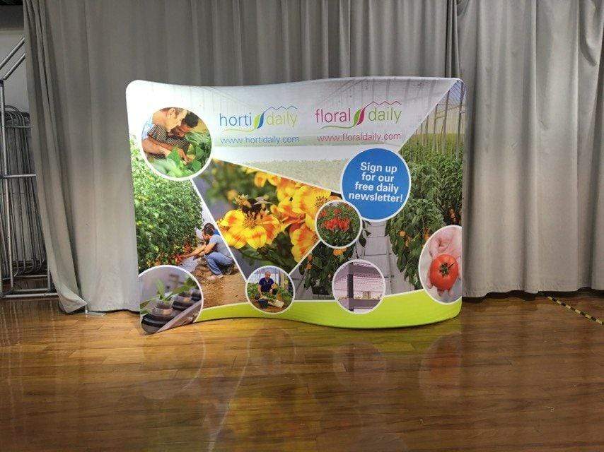 งานพิมพ์ผ้า สำหรับทำ backdrop ฉากถ่ายรูปงานอีเว้นท์ event Fabric Backdrop  แบคดรอปผ้า โค้ง ซุ้มถ่ายรูป ฉากถ่ายรูป