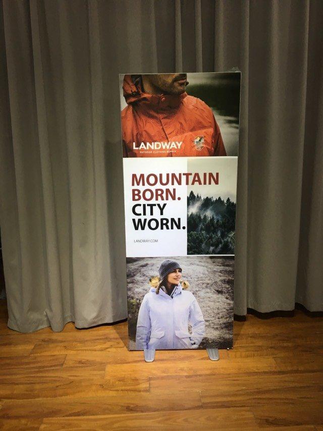 ป้ายไฟผ้าสำเร็จรูป ฉากแบคดรอปผ้าแบบมีไฟ อุปกรณ์จัดนิทรรศการ