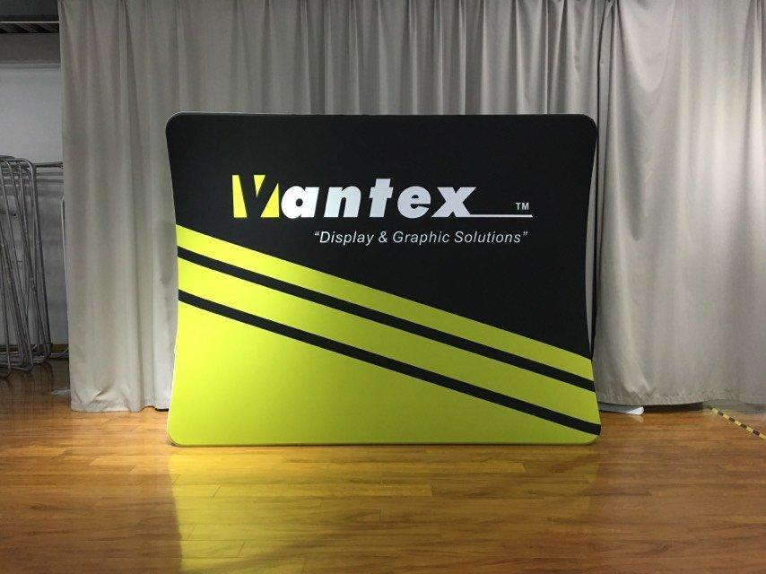 แบ็คดรอปผ้า สำเร็จรูป Fabric Backdrop Wall E แบคดรอปผ้า โค้ง