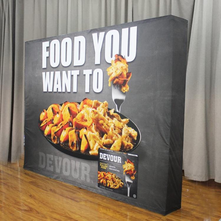 แบคดรอปผ้า ออกบูธ สำเร็จรูป - Octopus Media Solutions