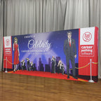 แบคดรอปผ้า ออกบูธ สำเร็จรูป - Octopus Media Solutions