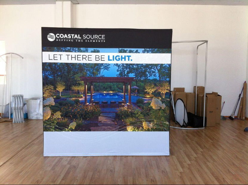 แบคดรอปผ้า ออกบูธ สำเร็จรูป - Octopus Media Solutions