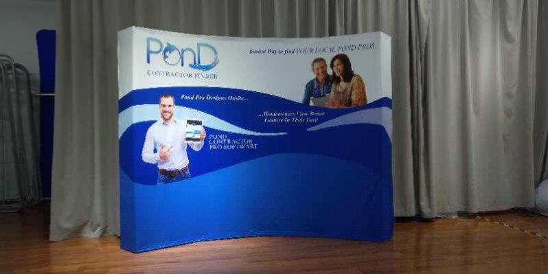 แบคดรอปผ้า ออกบูธ สำเร็จรูป - Octopus Media Solutions