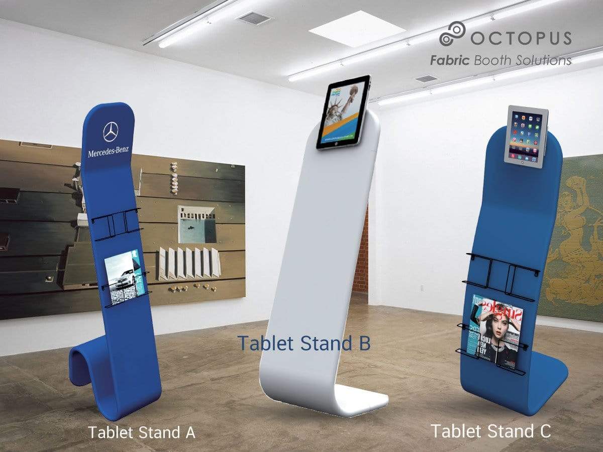 ป้ายตั้งพื้นแบบผ้า Fabric Stand น้ำหนักเบา พิมพ์คมชัด โครงสร้างแข็งแรง เหมาะสำหรับงานอีเวนต์ บูธแสดงสินค้า และโปรโมชัน