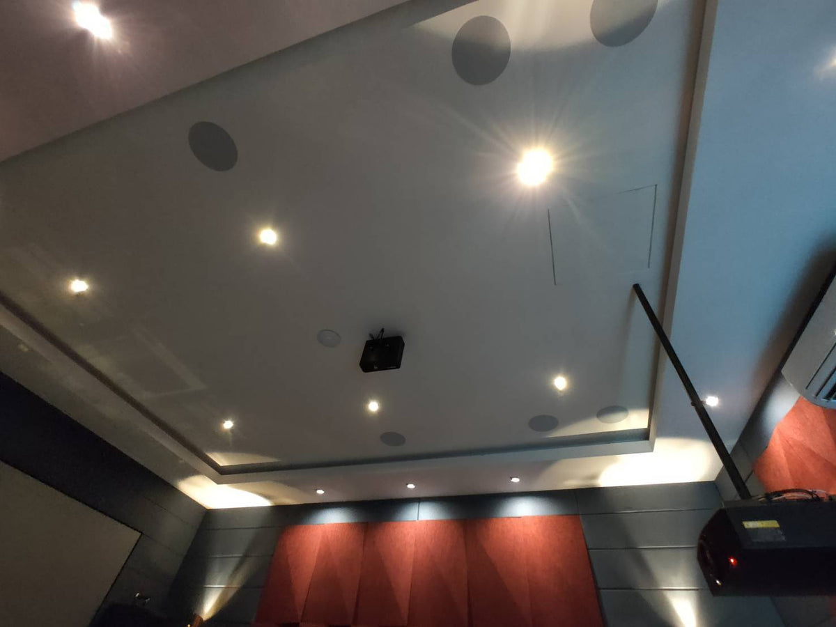 รับสร้างห้อง Home Theater ตกแต่งห้อง เครื่องเสียง sonus faber mcintosh สวยโมเดิร์น เก็บเสียง ครอบคลุม dolby atmos