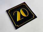 เซาะร่องอะคริลิค Laser Marking งานพิมพ์และแกะสลักคมชัด เนี้ยบหรู เหมาะสำหรับป้ายชื่อ ป้ายบริษัท และงานตกแต่งพิเศษ
