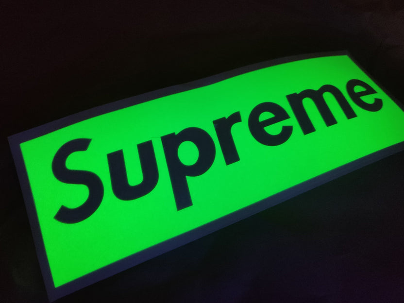 สติ๊กเกอร์เรืองแสง พรายน้ำ Glow in the Dark Sticker มองเห็นชัดในที่มืด เหมาะสำหรับงานตกแต่ง ป้ายความปลอดภัย และงานดีไซน์