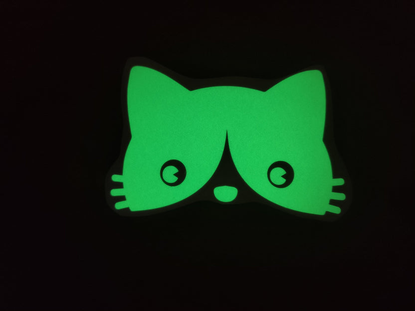 สติ๊กเกอร์เรืองแสง พรายน้ำ Glow in the Dark Sticker มองเห็นชัดในที่มืด เหมาะสำหรับงานตกแต่ง ป้ายความปลอดภัย และงานดีไซน์