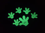 สติ๊กเกอร์เรืองแสง พรายน้ำ Glow in the Dark Sticker มองเห็นชัดในที่มืด เหมาะสำหรับงานตกแต่ง ป้ายความปลอดภัย และงานดีไซน์