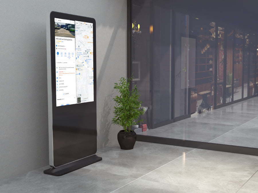 Kiosk Display ป้ายตั้งโฆษณาดิจิตอล - Octopus Media Solutions