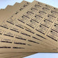 Sticker kraft สติ๊กเกอร์ฉลากสินค้ากระดาษคราฟท์ ฉลากโลโก้ สติ๊กเกอร์ติดถุงขนม กระดาษดราฟท์
