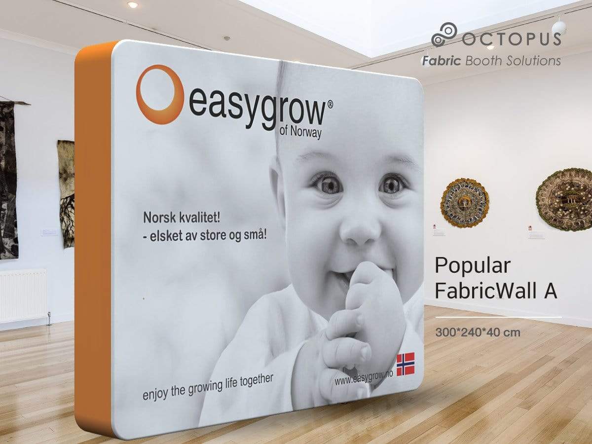 แบ็คดรอปผ้า สำเร็จรูป Fabric Backdrop Full Moon Wall แบคดรอปผ้า โค้ง