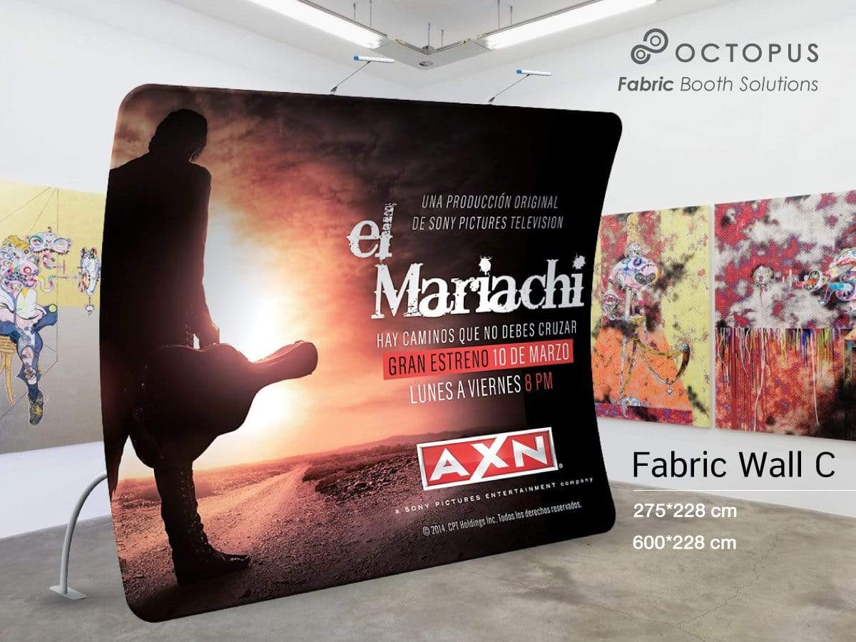 Backdrop แบ็คดรอปผ้า สำเร็จรูป โครงอลูมิเนียม  Fabric Backdrop แบคดรอปผ้า ซุ้มถ่ายรูป ฉากถ่ายรูป ถ่ายหลังเวที