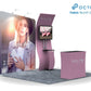 บูธผ้าสำเร็จรูป แบคดรอปผ้า(Booth Solution) - Octopus Media Solutions