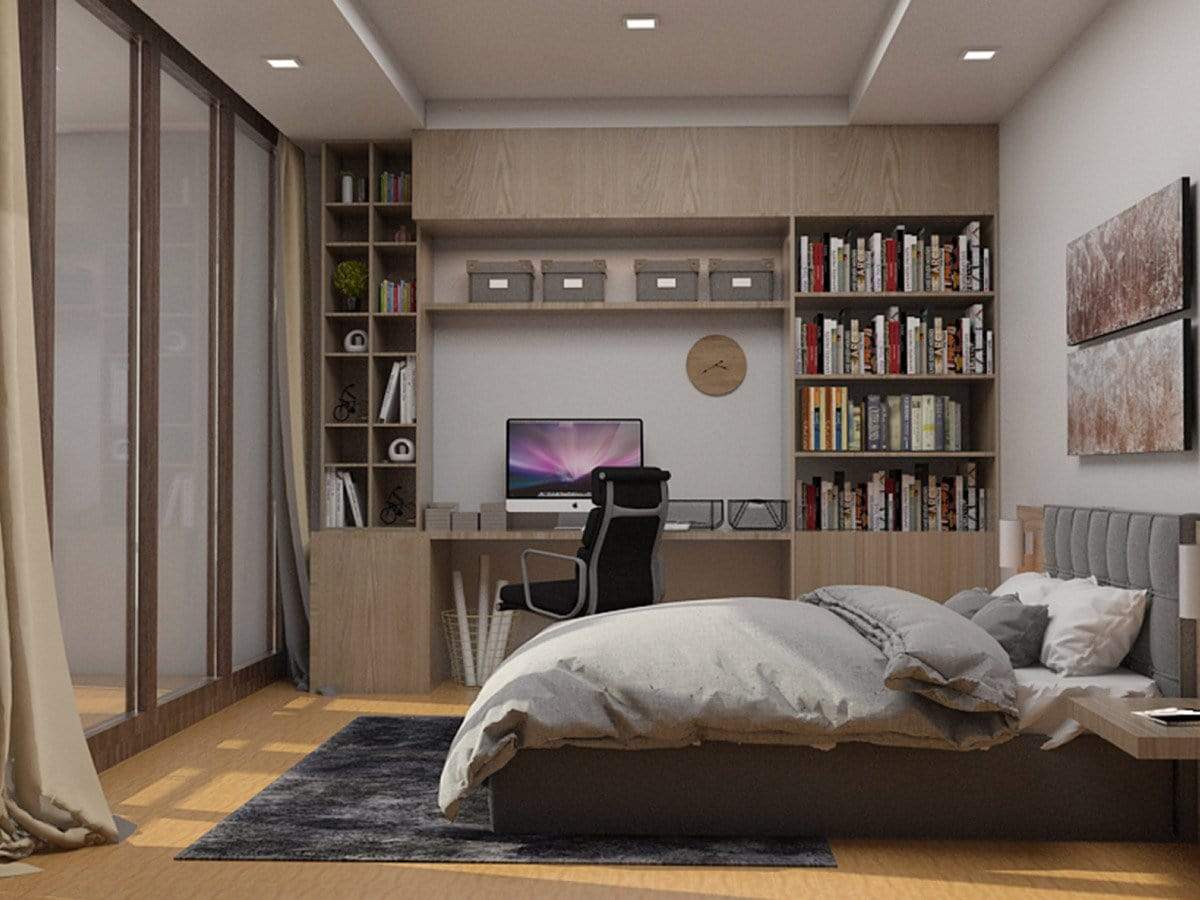 ออกแบบภาพ 3 มิติ ออกแบบห้องนอน คอนโด วัยรุ่น เท่ ภาพตัวอย่าง ห้องนอน โมเดิร์น ดีไซน์ ออกแบบ พร้อมตกแต่ง