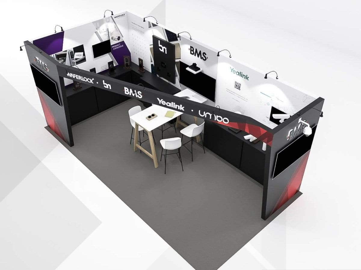 ออกแบบภาพ 3 มิติ ออกแบบบูธ ร้านขายอุปกรณ์ it ภาพตัวอย่าง ชอป ร้านอุปกรณ์ไอที ออกแบบ พร้อมตกแต่ง