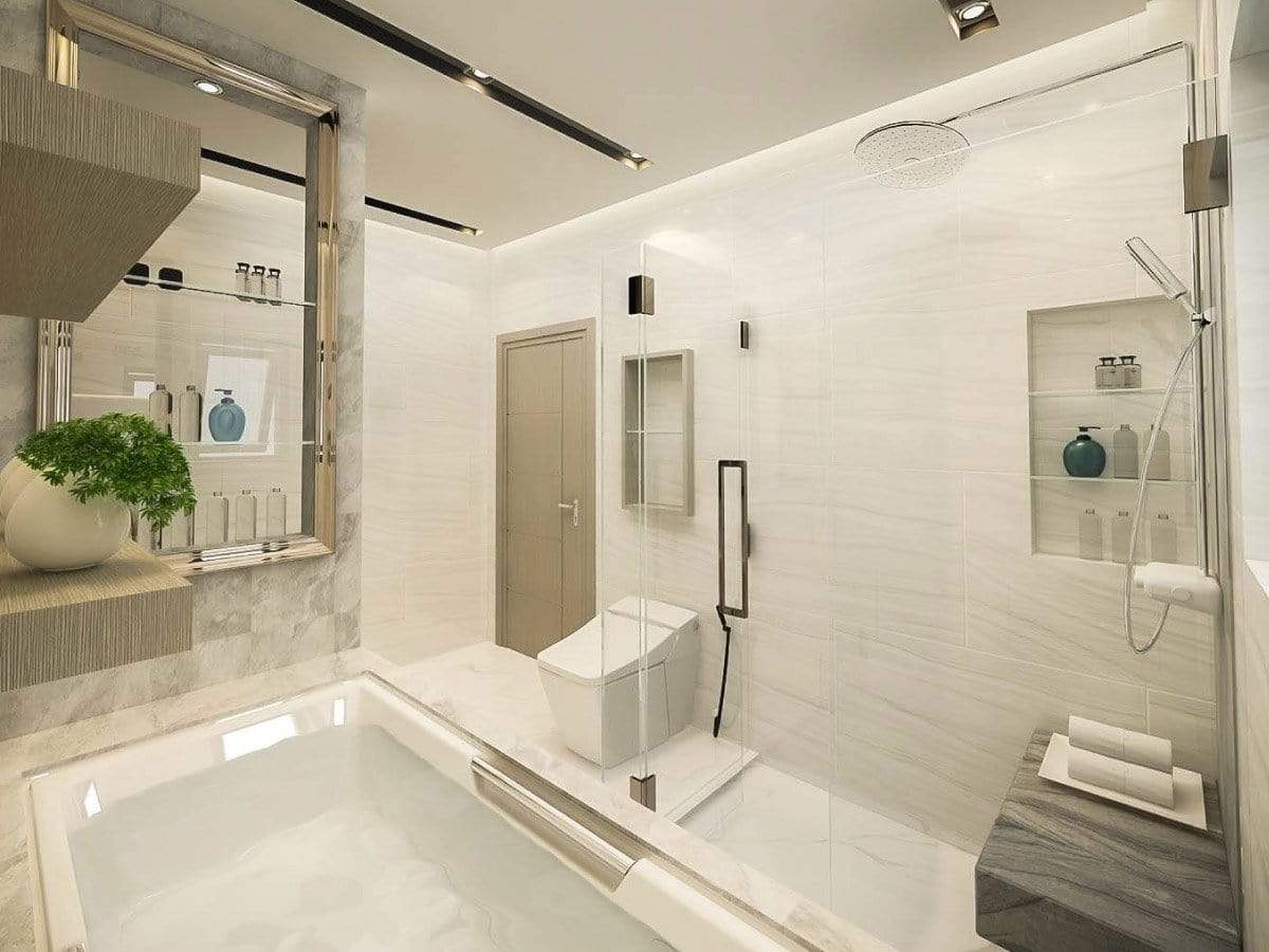 ออกแบบภาพ 3 มิติ ออกแบบห้องน้ำ ทันสมัย ภาพตัวอย่าง บ้าน ห้องน้ำหรู ดีไซน์ ออกแบบ พร้อมตกแต่ง