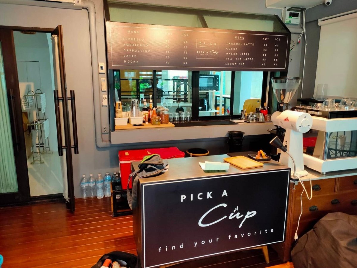 ป้ายเมนูราคาถูกติดผนัง ติดตกแต่งร้านกาแฟ