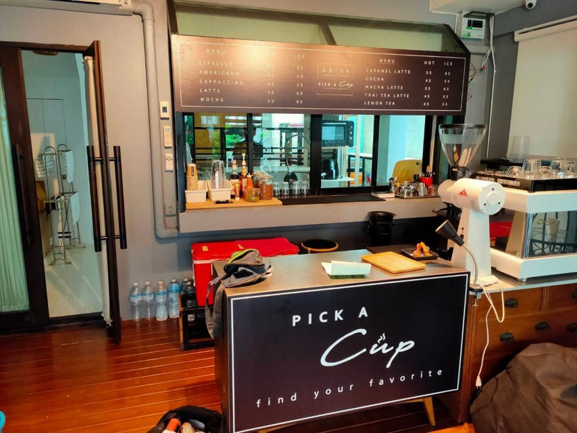 ป้ายเมนูราคาถูกติดผนัง ติดตกแต่งร้านกาแฟ