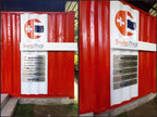 สติ๊กเกอร์ติดเฟอร์นิเจอร์ Sticker Wrap ตู้อุปกรณ์ - Octopus Media Solutions