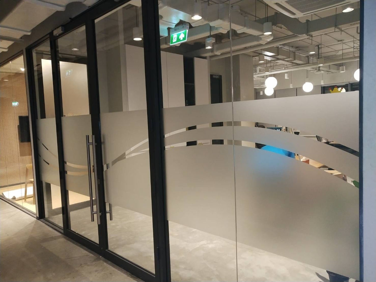 สติ๊กเกอร์ฝ้า ติดกระจก ฟิล์มฝ้าติดกระจก - Octopus Media Solutions