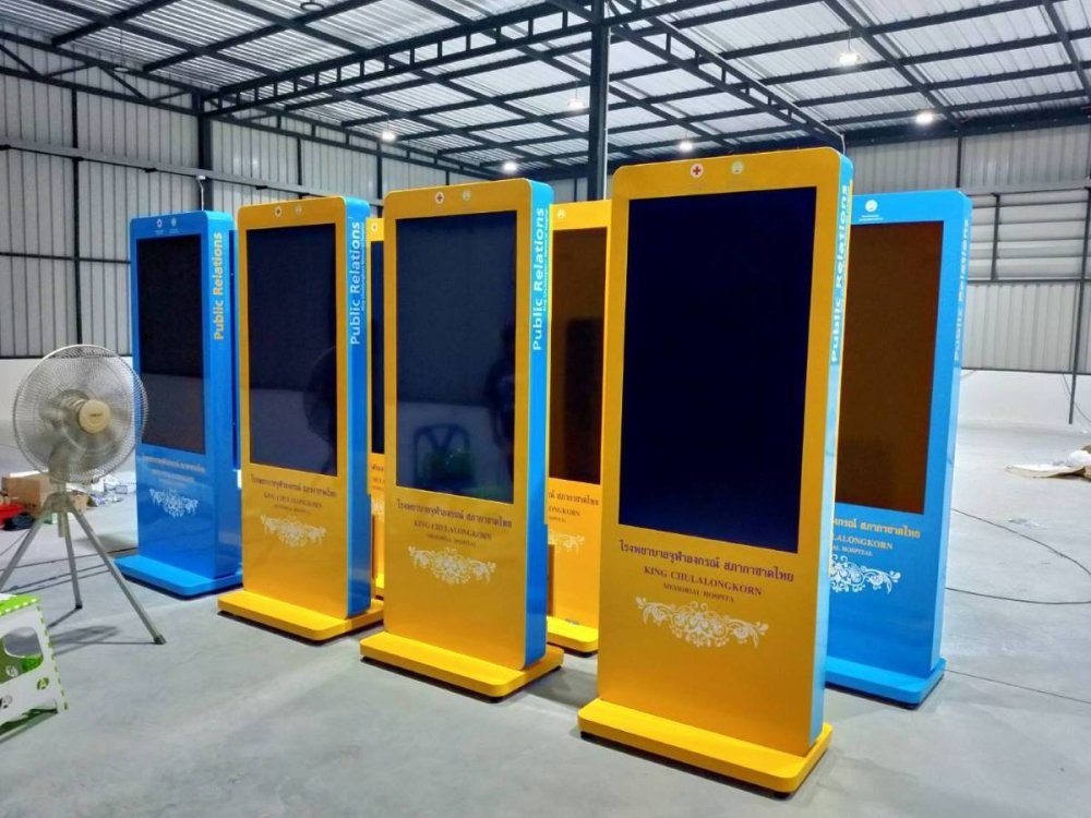 สติ๊กเกอร์ติดเฟอร์นิเจอร์ Sticker Wrap ตู้อุปกรณ์ - Octopus Media Solutions