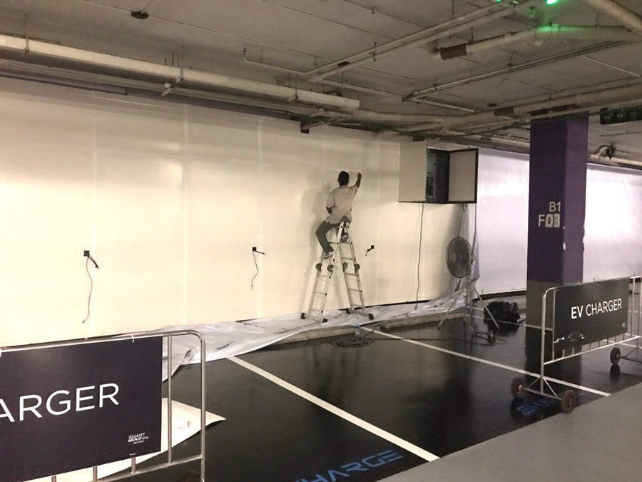 สติ๊กเกอร์ติดเฟอร์นิเจอร์ Sticker Wrap ตู้อุปกรณ์ - Octopus Media Solutions