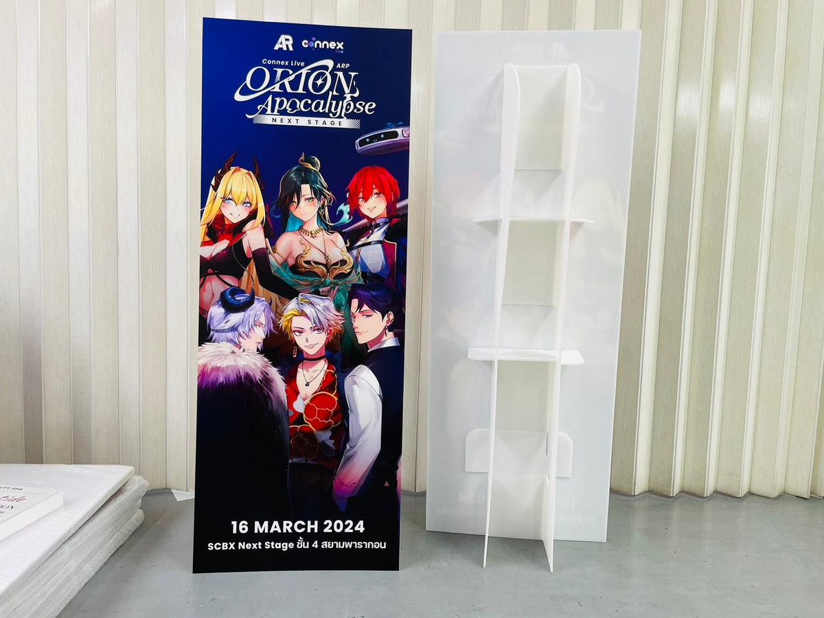 สแตนดี้อนิเมะ สแตนดี้การ์ตูน Standee Anime ดีไซน์สีสด คมชัด เหมาะสำหรับงานอีเวนต์ และร้านค้า