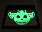 สติ๊กเกอร์เรืองแสง พรายน้ำ Glow in the Dark Sticker มองเห็นชัดในที่มืด เหมาะสำหรับงานตกแต่ง ป้ายความปลอดภัย และงานดีไซน์
