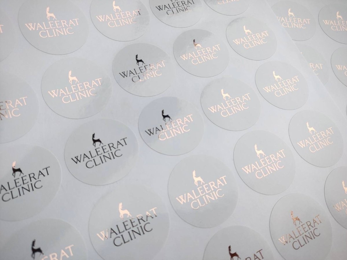 การ์ดฟอยล์ทอง นามบัตร การ์ดงานบวช สติ๊กเกอร์ - Octopus Media Solutions