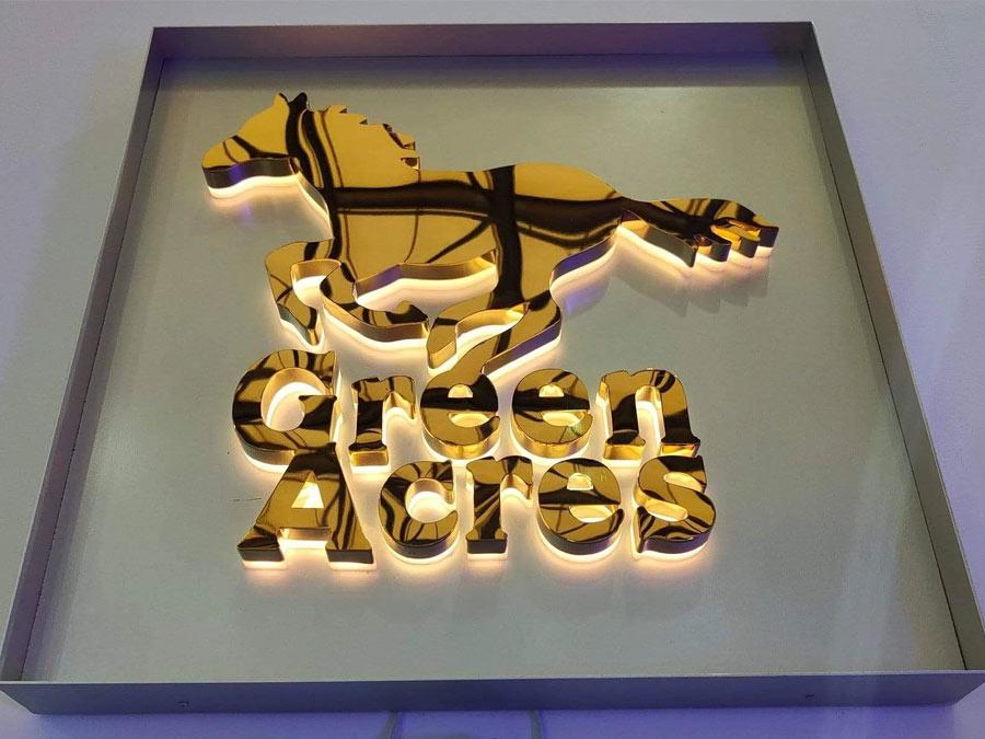 ป้ายตัวอักษรสแตนเลส Stainless Steel Letter Signage หรูหรา แข็งแรง ทนทาน เหมาะสำหรับป้ายบริษัท อาคาร และงานตกแต่ง