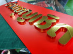 ป้ายตัวอักษรสแตนเลส Stainless Steel Letter Signage หรูหรา แข็งแรง ทนทาน เหมาะสำหรับป้ายบริษัท อาคาร และงานตกแต่ง