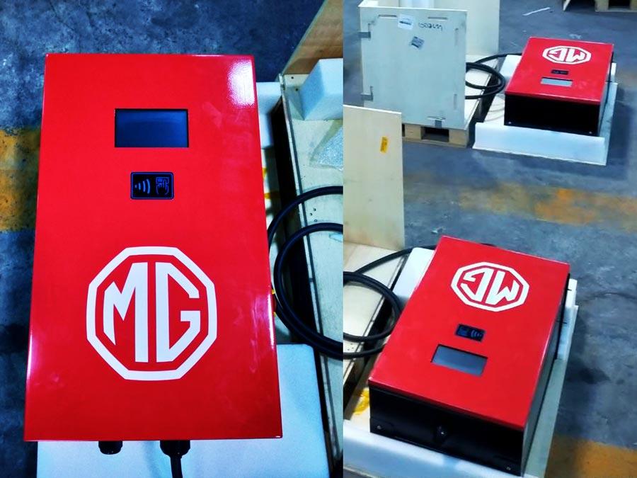 สติ๊กเกอร์ติดตู้ สติ๊กเกอร์แรพตู้ แรพอุปกรณ์ แรพเปลี่ยนสี Sticker wrap รับแรพตู้ ร้านแรพสติ๊กเกอร์ แรพอุปกรณ์ MG