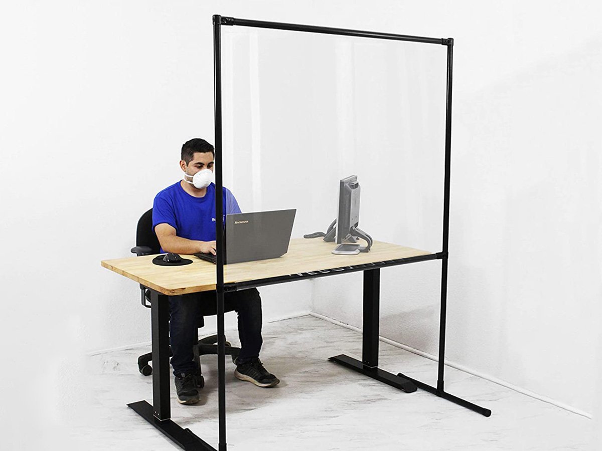 Shielded Partition Transparent Acrylic Shield | Partition | Custom Design – Octopus Media ...