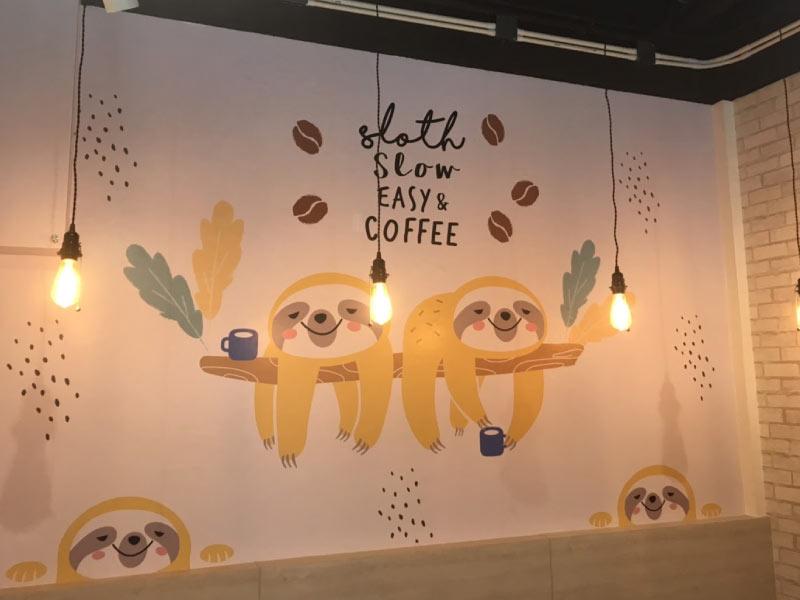 สติ๊กเกอร์ติดผนังห้อง และผนังปูน Wall Sticker พิมพ์ลายคมชัด ติดตั้งง่าย เหมาะสำหรับตกแต่งบ้าน ร้านค้า และออฟฟิศ